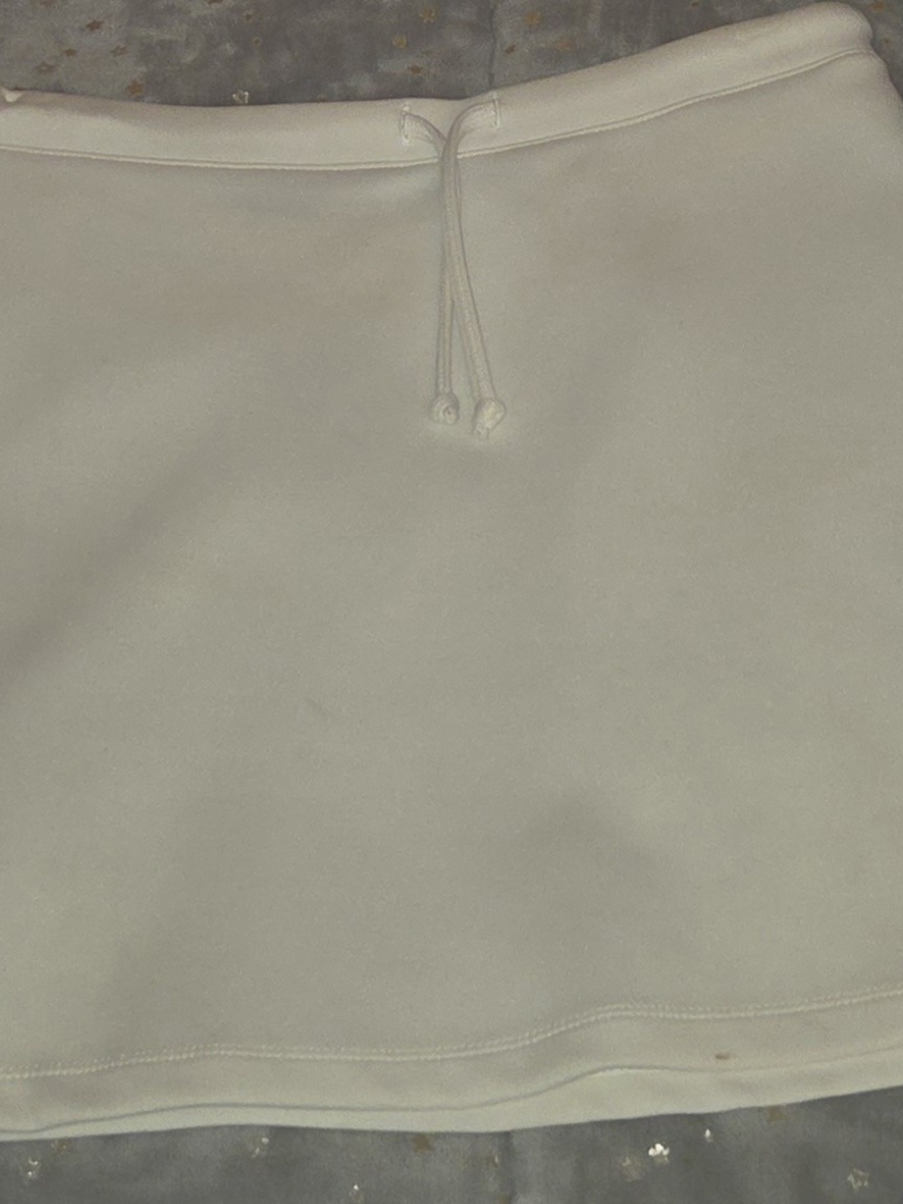 Express White Mini Skirt